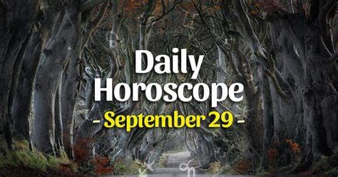 Daily horoscope for September 29, 2023